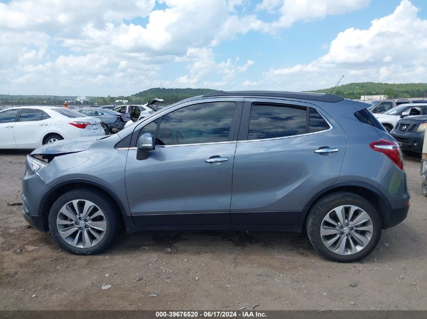2019 Buick Encore Fwd Preferred VIN: KL4CJASB8KB877075 Lot: 39676520