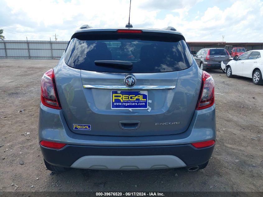 2019 Buick Encore Fwd Preferred VIN: KL4CJASB8KB877075 Lot: 39676520