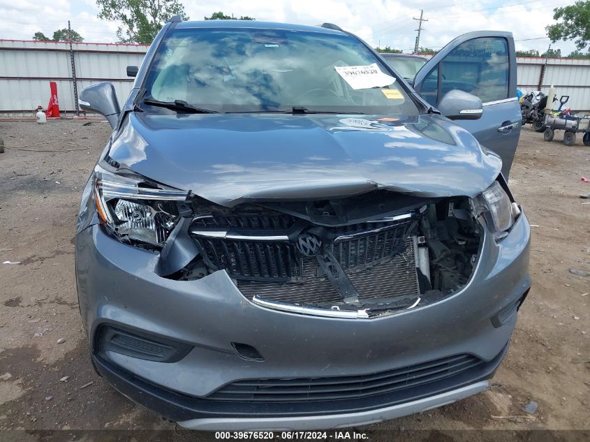 2019 Buick Encore Fwd Preferred VIN: KL4CJASB8KB877075 Lot: 39676520