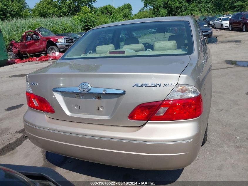 2003 Toyota Avalon Xls VIN: 4T1BF28B33U337036 Lot: 39676522