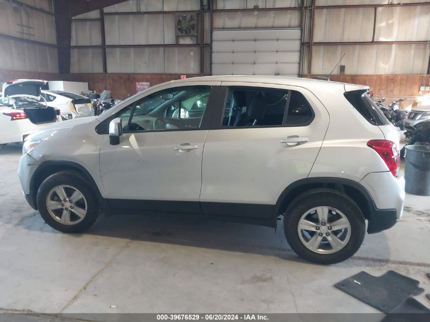 2022 Chevrolet Trax Ls VIN: KL7CJNSM7NB545399 Lot: 39676529