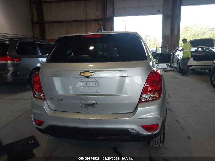 2022 Chevrolet Trax Ls VIN: KL7CJNSM7NB545399 Lot: 39676529