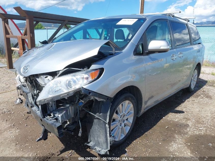 2014 Toyota Sienna Limited 7 Passenger VIN: 5TDDK3DC9ES083093 Lot: 40717226