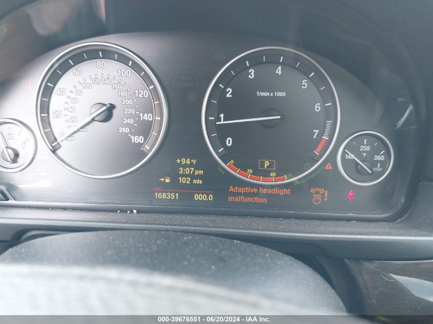 2011 BMW 535I xDrive VIN: WBAFU7C52BC869695 Lot: 39676551