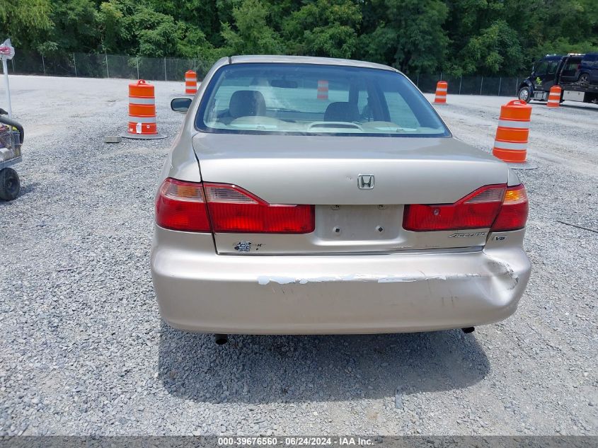 2000 Honda Accord 3.0 Ex VIN: 1HGCG1653YA092908 Lot: 39676560