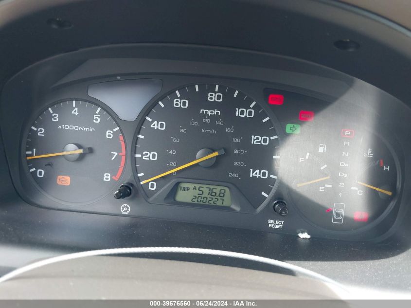 2000 Honda Accord 3.0 Ex VIN: 1HGCG1653YA092908 Lot: 39676560