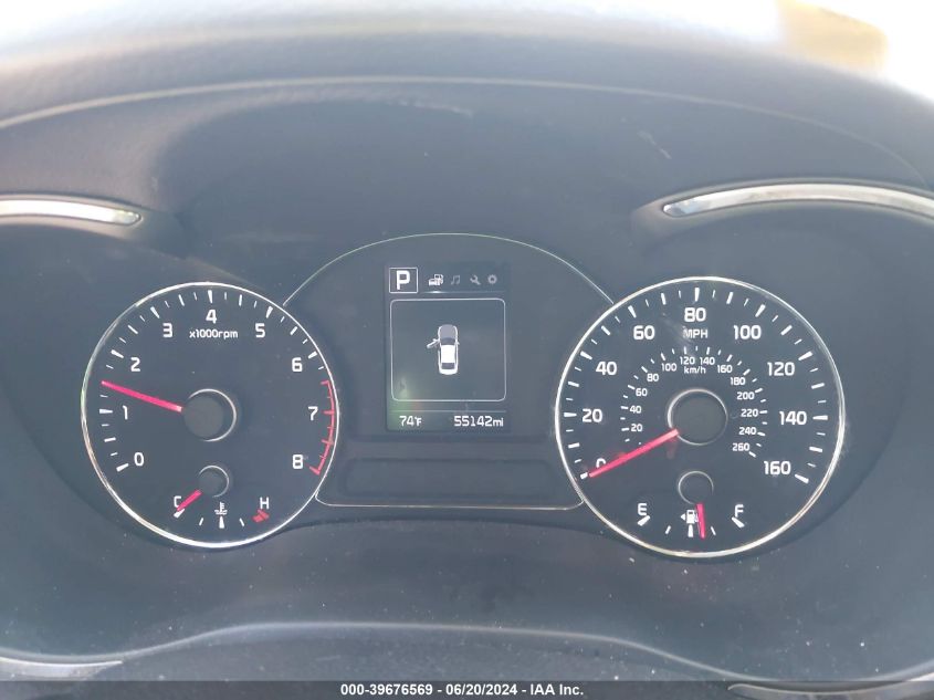 2017 Kia Forte Ex VIN: 3KPFL4A82HE111438 Lot: 39676569