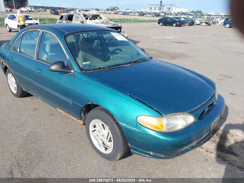 1997 Ford Escort Lx VIN: 1FALP13P8VW376107 Lot: 39676573