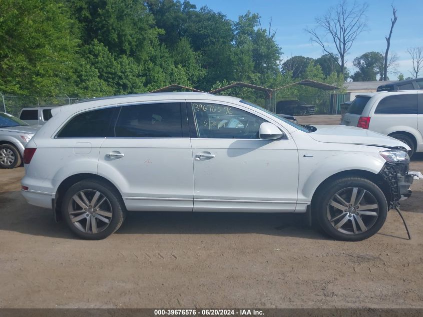 2015 Audi Q7 Premium Plus VIN: WA1LGAFE8FD025712 Lot: 39676576