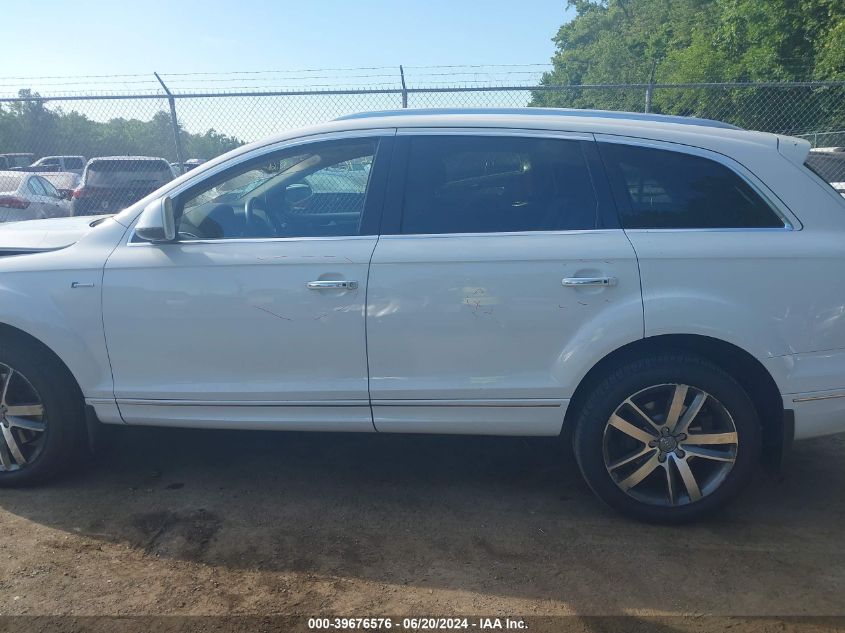 2015 Audi Q7 Premium Plus VIN: WA1LGAFE8FD025712 Lot: 39676576