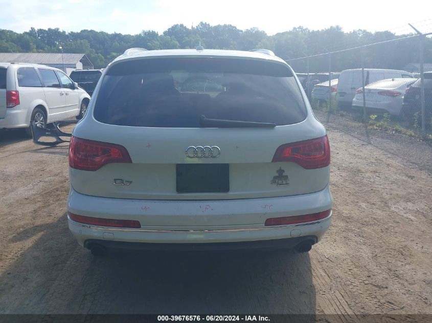 2015 Audi Q7 Premium Plus VIN: WA1LGAFE8FD025712 Lot: 39676576