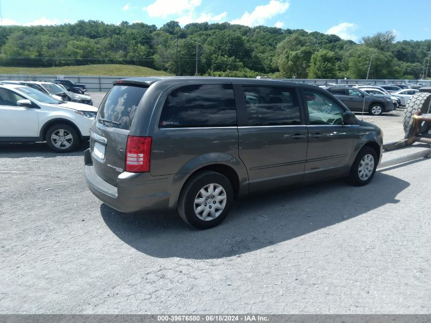 2010 Chrysler Town & Country Lx VIN: 2A4RR4DE9AR262496 Lot: 39676580