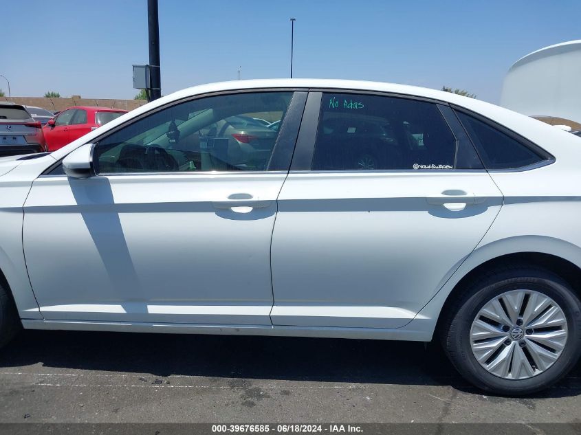 2019 Volkswagen Jetta 1.4T S VIN: 3VWN57BU8KM038802 Lot: 39676585