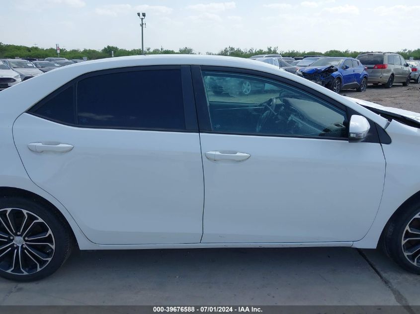 2016 Toyota Corolla S Plus VIN: 2T1BURHE7GC727332 Lot: 39676588