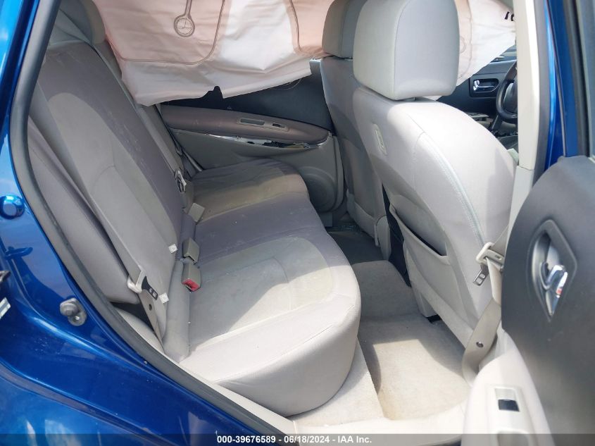 2008 Nissan Rogue S VIN: JN8AS58VX8W111325 Lot: 39676589