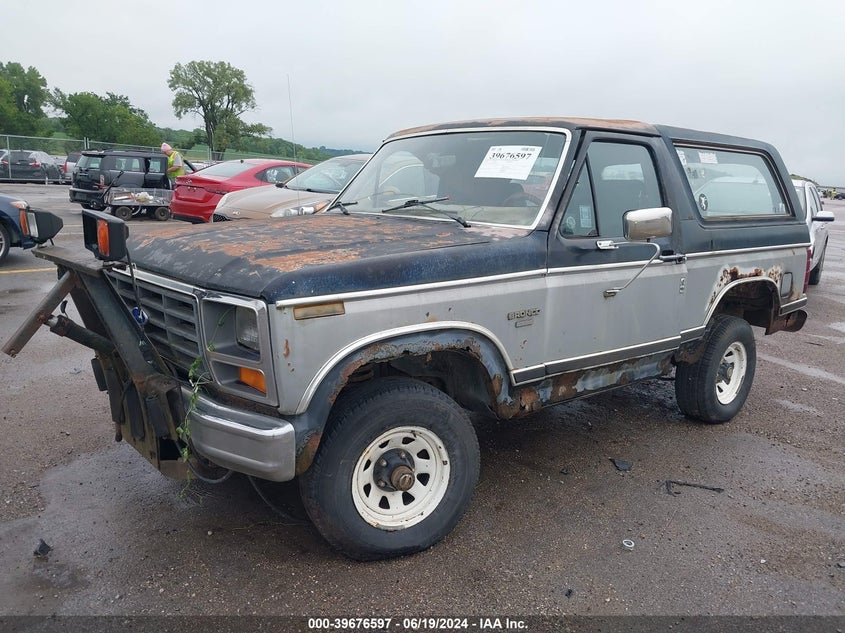 1984 Ford Bronco U100 VIN: 1FMEU15H0ELA46220 Lot: 39676597