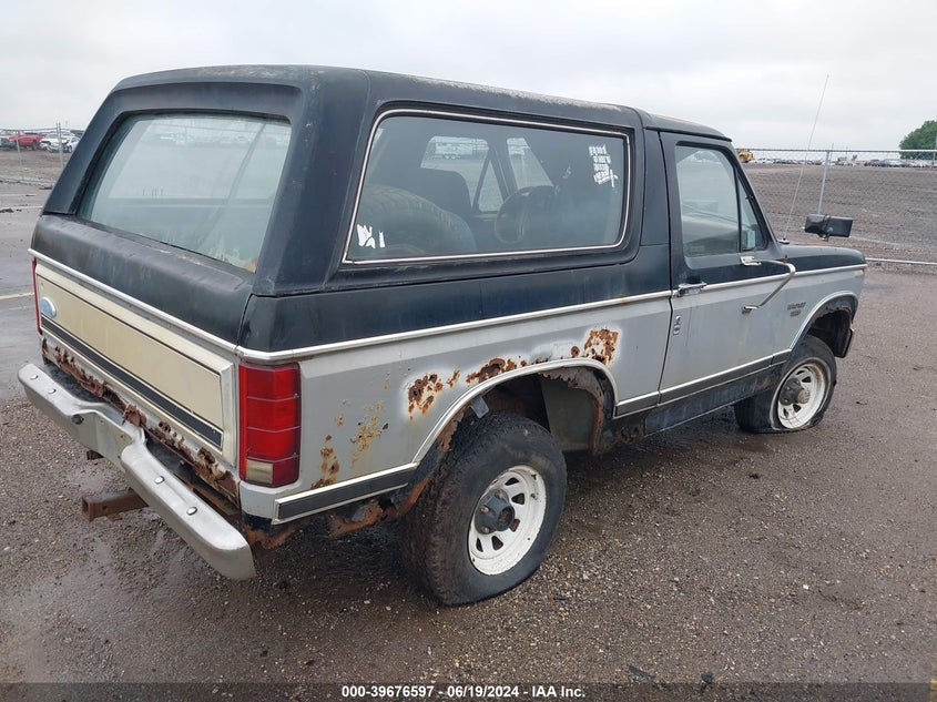 1984 Ford Bronco U100 VIN: 1FMEU15H0ELA46220 Lot: 39676597