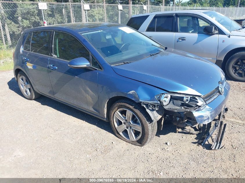 2017 Volkswagen Golf Tsi S 4-Door/Tsi Se 4-Door/Tsi Sel 4-Door/Tsi Wolfsburg Edition 4-Door VIN: 3VW217AU8HM000561 Lot: 39676598