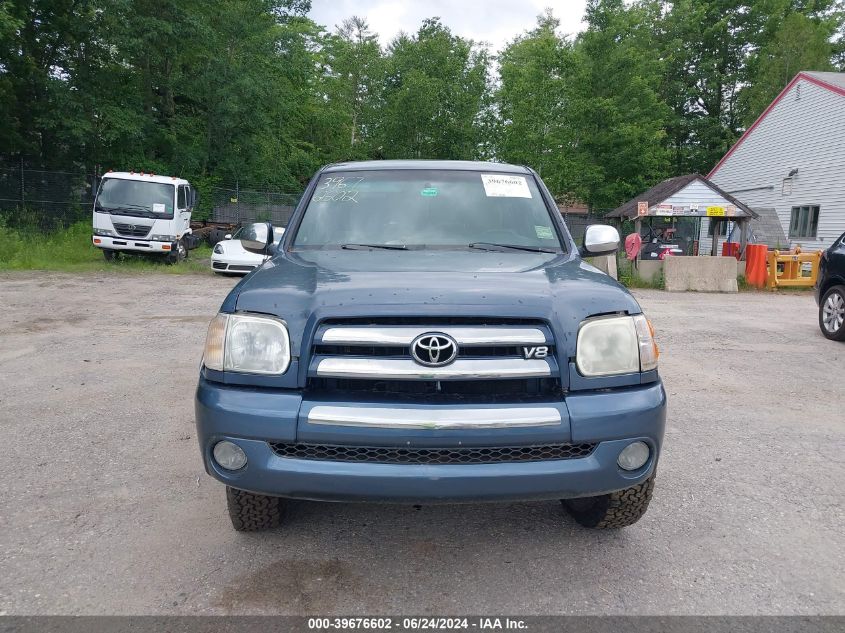 2006 Toyota Tundra Sr5 V8 VIN: 5TBDT44156S548402 Lot: 39676602