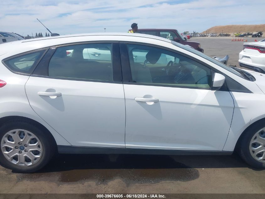 2012 Ford Focus Se VIN: 1FAHP3K23CL155262 Lot: 39676605