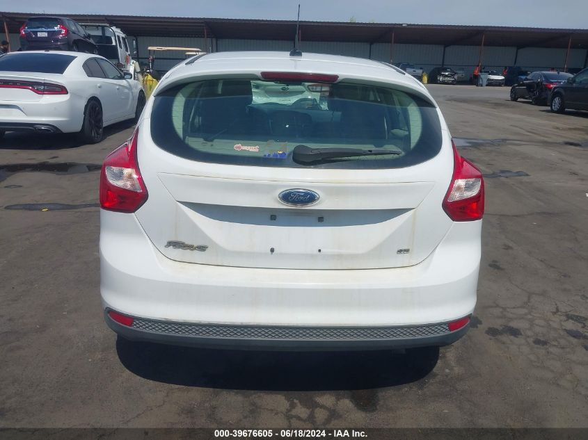 2012 Ford Focus Se VIN: 1FAHP3K23CL155262 Lot: 39676605