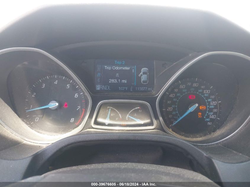 2012 Ford Focus Se VIN: 1FAHP3K23CL155262 Lot: 39676605