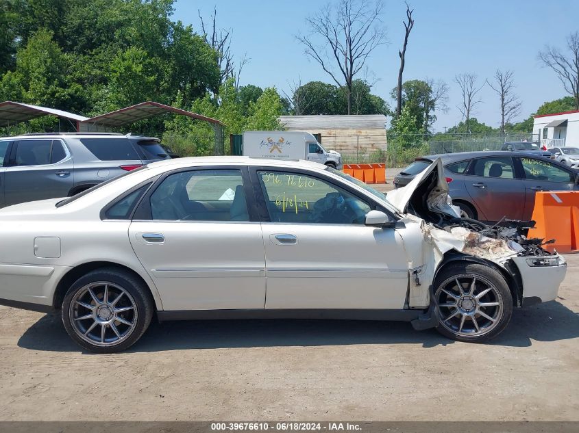 2006 Volvo S80 2.5T VIN: YV1TH592161428485 Lot: 39676610