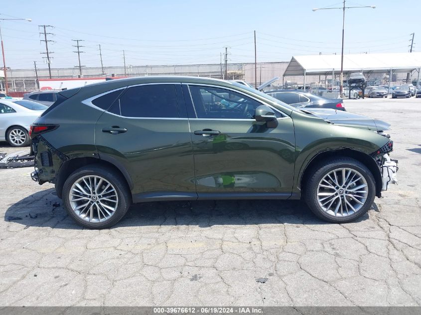 2024 Lexus Nx 350 Premium VIN: 2T2GGCEZ7RC037595 Lot: 39676612