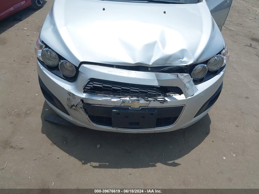 2012 Chevrolet Sonic 2Lt VIN: 1G1JC5SH9C4114208 Lot: 39676619