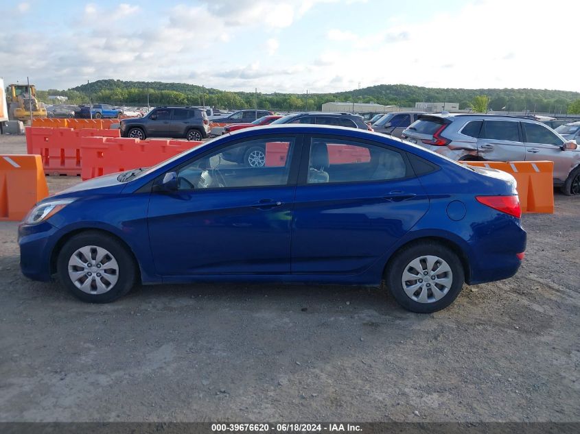 2015 Hyundai Accent Gls VIN: KMHCT4AE2FU828098 Lot: 39676620