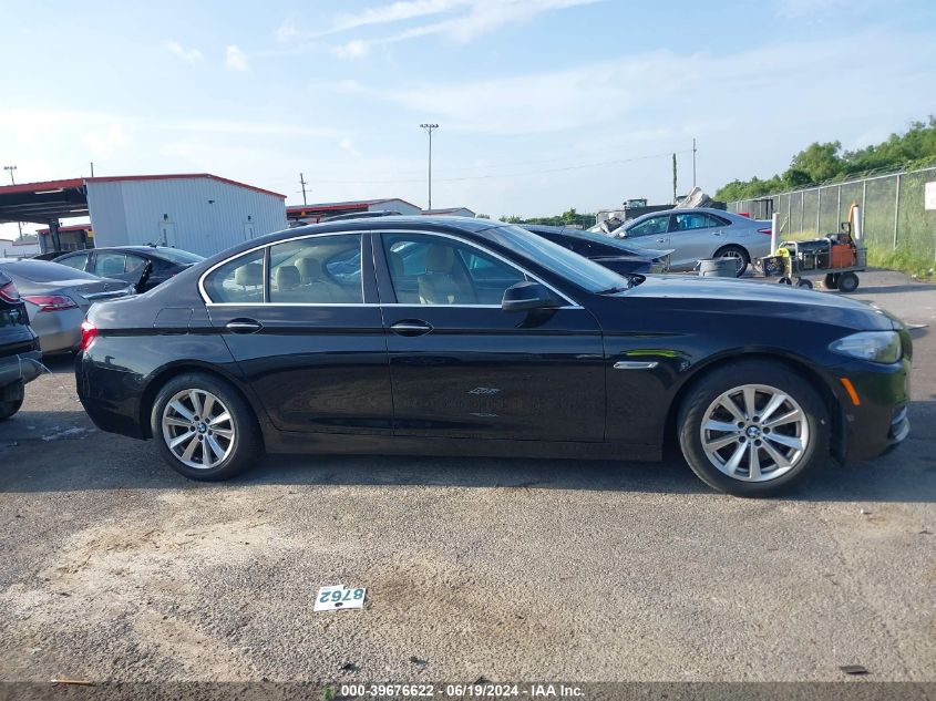 2014 BMW 528I VIN: WBA5A5C57ED501679 Lot: 39676622