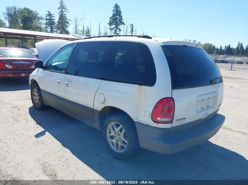 1998 Dodge Caravan Le VIN: 1B4GP55L0WB691082 Lot: 39676633