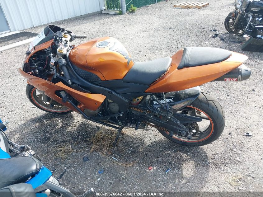 2005 Kawasaki Zx636 C1 VIN: JKBZXJC145A004184 Lot: 39676642