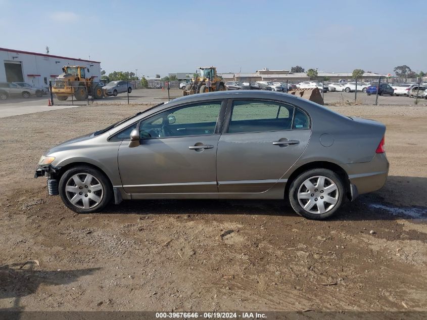2008 Honda Civic Sdn Lx VIN: 2HGFA16588H521945 Lot: 39676646