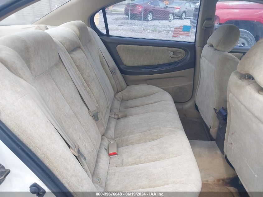 2001 Nissan Maxima Gxe/Se/Gle/20Th Anniv VIN: JN1CA31D21T605783 Lot: 39676648