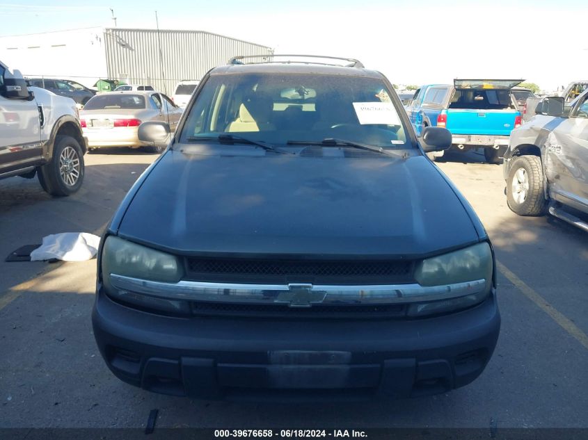 2005 Chevrolet Trailblazer Ls VIN: 1GNDT13S952182747 Lot: 39676658