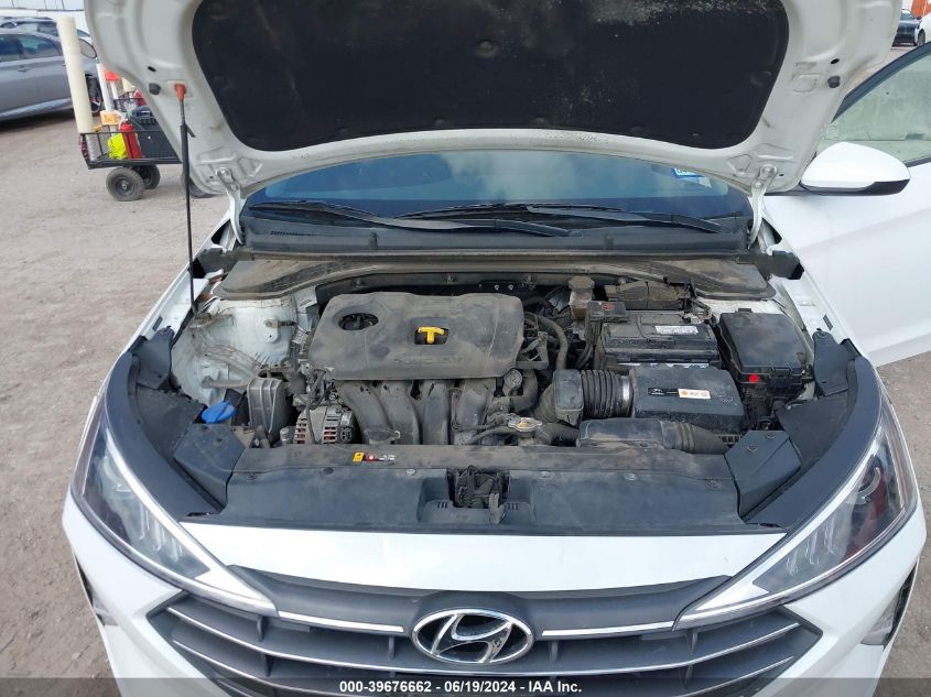 2019 Hyundai Elantra Sel VIN: 5NPD84LFXKH495539 Lot: 39676662