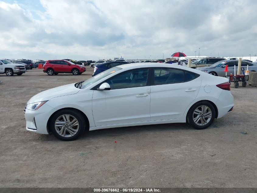 2019 Hyundai Elantra Sel VIN: 5NPD84LFXKH495539 Lot: 39676662