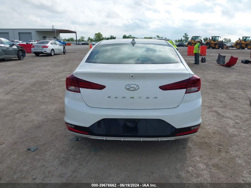 2019 Hyundai Elantra Sel VIN: 5NPD84LFXKH495539 Lot: 39676662