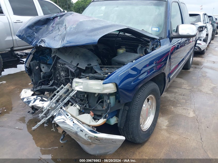 2002 Chevrolet Silverado 1500 Ls VIN: 2GCEC19T121184789 Lot: 39676663