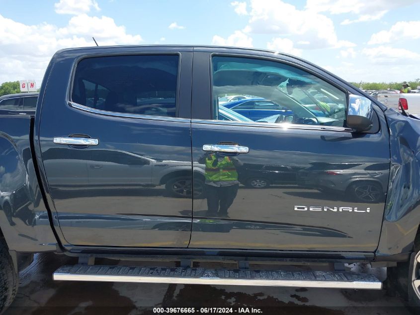 2022 GMC Canyon 2Wd Short Box Denali VIN: 1GTG5EEN1N1113829 Lot: 39676665