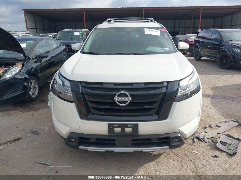 2023 Nissan Pathfinder Platinum VIN: 5N1DR3DH8PC228597 Lot: 39676666