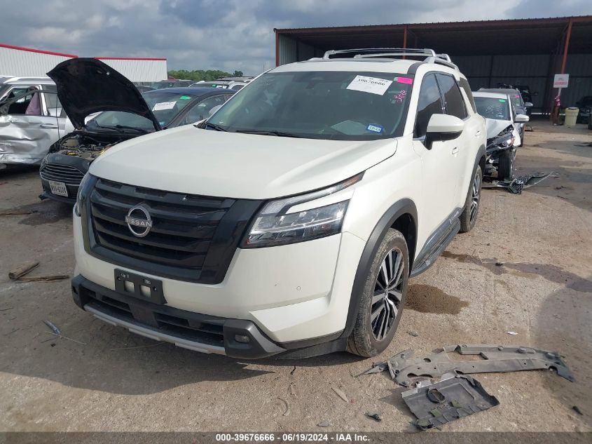 2023 Nissan Pathfinder Platinum VIN: 5N1DR3DH8PC228597 Lot: 39676666