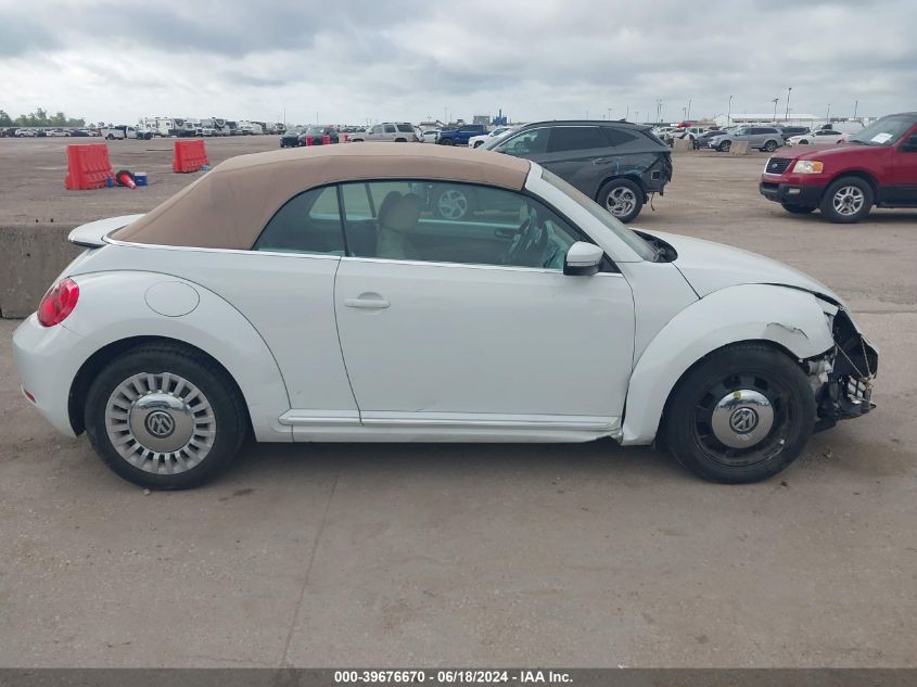 2015 Volkswagen Beetle 1.8T VIN: 3VW517AT5FM813387 Lot: 39676670