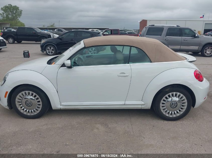 2015 Volkswagen Beetle 1.8T VIN: 3VW517AT5FM813387 Lot: 39676670