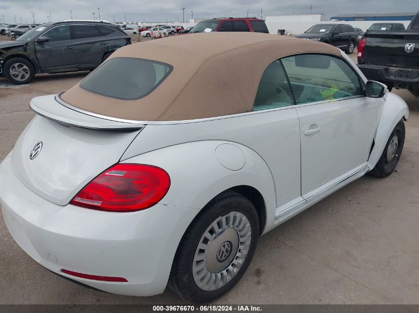 2015 Volkswagen Beetle 1.8T VIN: 3VW517AT5FM813387 Lot: 39676670