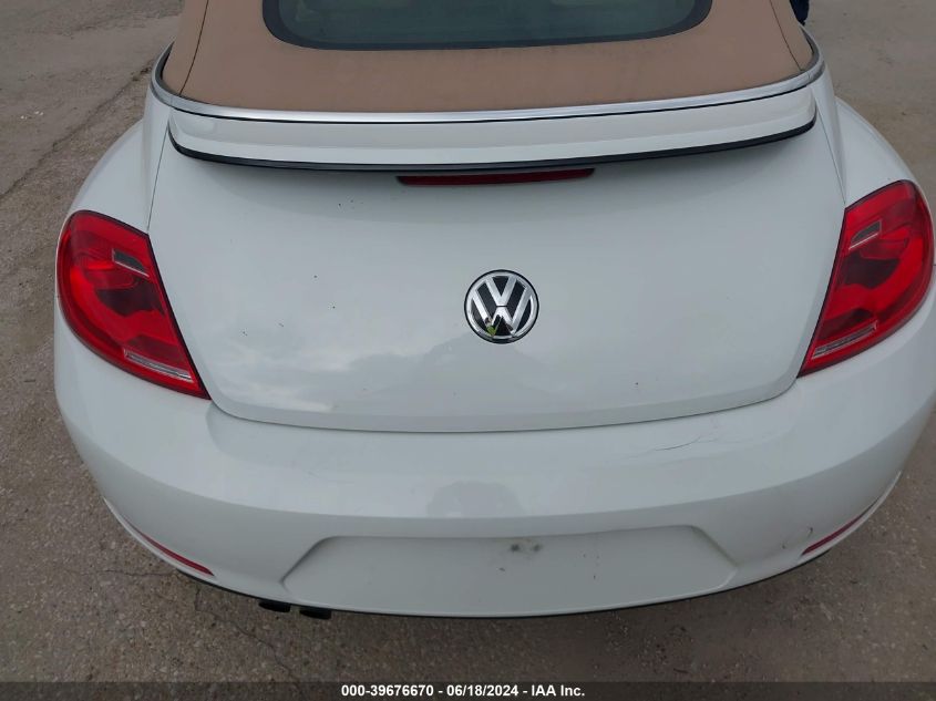 2015 Volkswagen Beetle 1.8T VIN: 3VW517AT5FM813387 Lot: 39676670