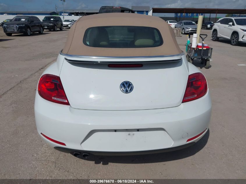 2015 Volkswagen Beetle 1.8T VIN: 3VW517AT5FM813387 Lot: 39676670