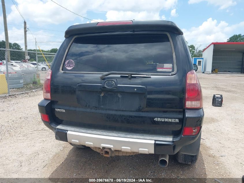 2004 Toyota 4Runner Limited V6 VIN: JTEBU17RX40023553 Lot: 39676678