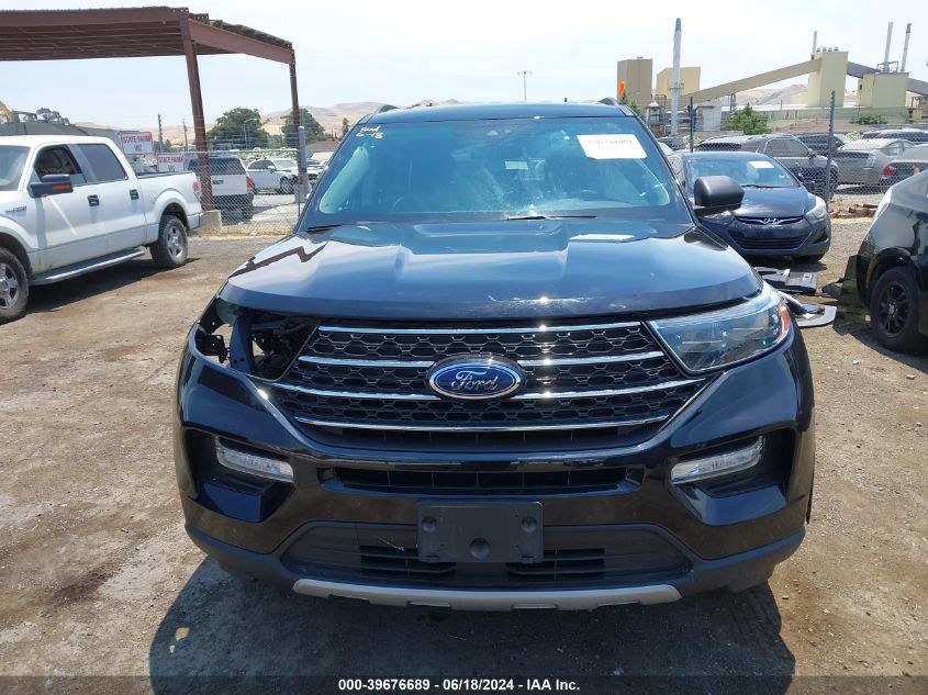 2021 Ford Explorer Xlt VIN: 1FMSK8DH2MGA63370 Lot: 39676689
